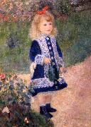 Pierre Auguste Renoir A Girl with a Watering Can oil painting reproduction